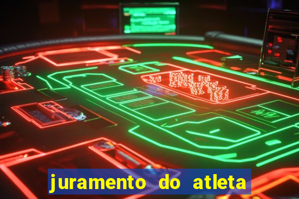 juramento do atleta jogos internos